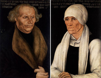 Die Eltern Hans und Margarethe Luther
