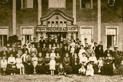 Moorbad Übergabe an die Investoren im Mai 1915