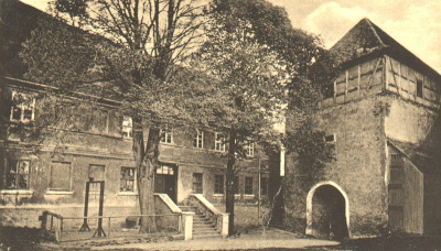 Das Dübener Amtsgericht um 1900