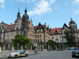 Das Residenzschloss zu Dresden heute