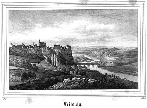 Burg Mildenstein 1840 (2)