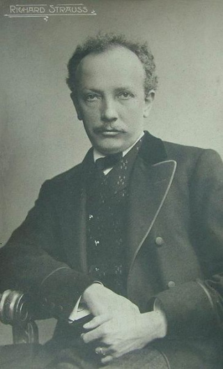 Richard Strauss. Aufnahme um 1910