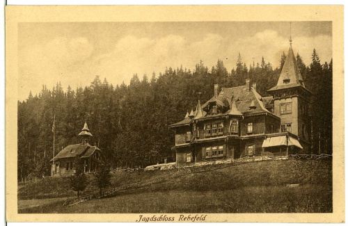 Jagdschloss Rehefeld 1902.