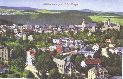 Schwarzenberg: Vor- und Altstadt.