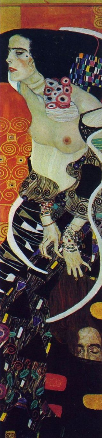 Salomè. Gemälde von Gustav Klimt.