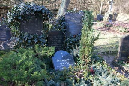 Das Grab des Ehepaares Dornieden