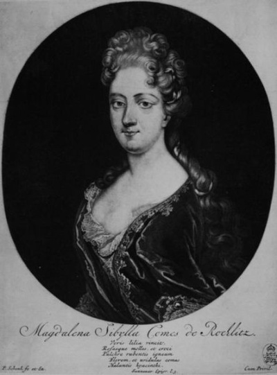Gräfin Magdalena Sibylla von Rochlitz (um 1693)